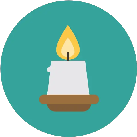 Candle Icon Png 254720 Free Icons Library Circle Christmas Candle Png