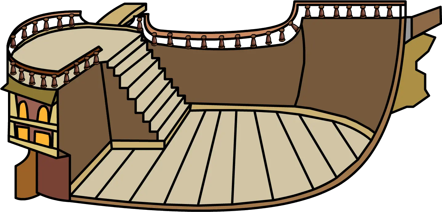 Download Igloo Clipart Pink Club Penguin Ship Igloo Full Club Penguin Pirate Ship House Png Igloo Png