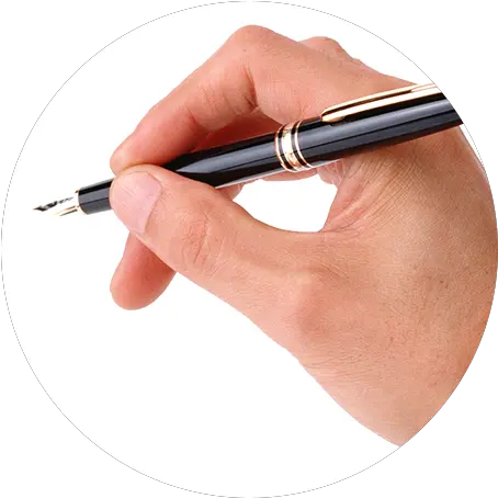 Writing Hand With Pen Png Pen Writing Hand Png Writing Pen Png