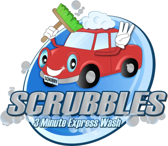 Goo Scrubbles Car Wash Png Car Wash Logo Png
