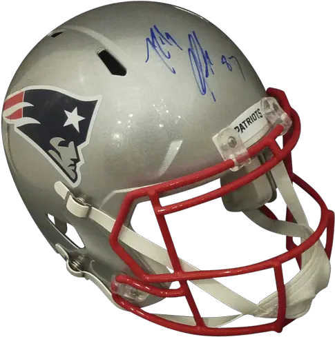 Download Rob Gronkowski Autographed New New England Patriots Png Rob Gronkowski Png