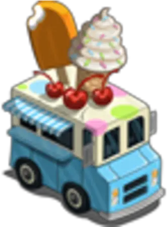 Ice Cream Truck Farmville Wiki Fandom Commercial Vehicle Png Ice Cream Truck Png