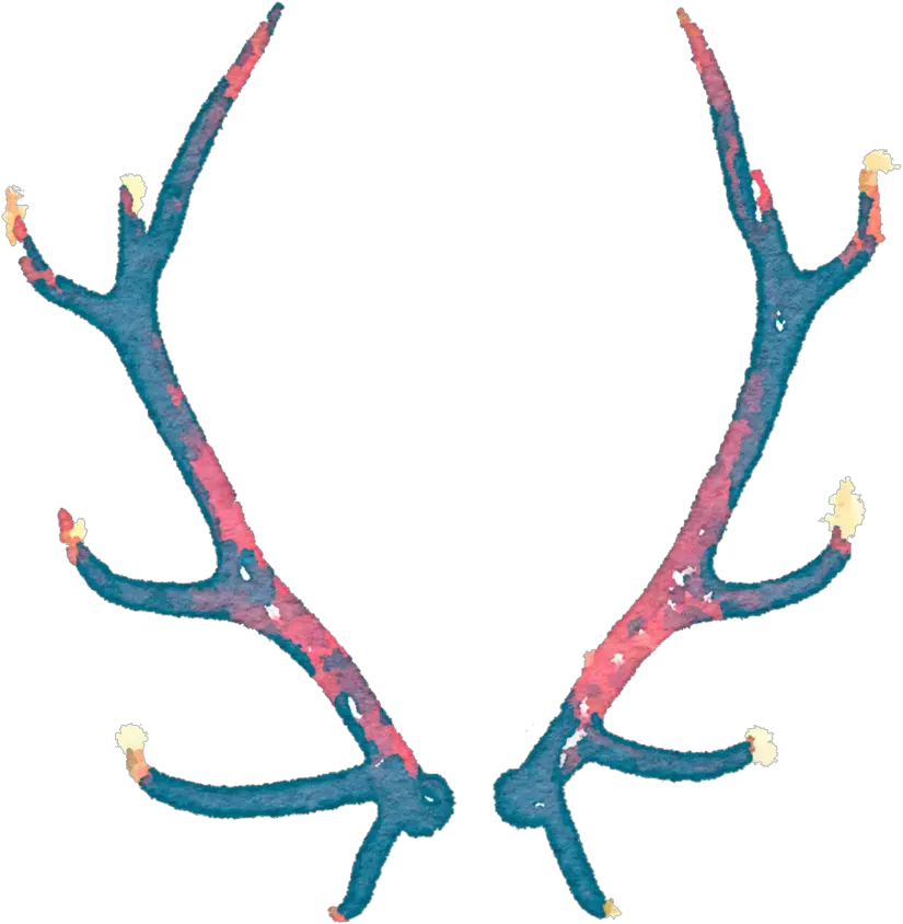 Download Thumb Image Transparent Antler Watercolor Hd Png Watercolor Painting Antler Png