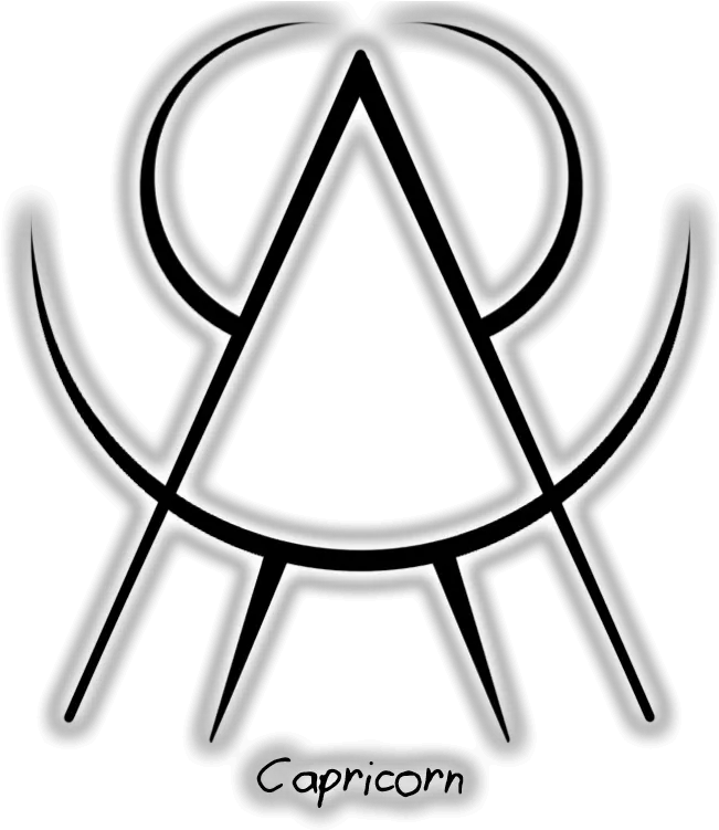 Download U201ccapricornu201d Zodiac Sigil Requested By Anonymous Capricorn Magic Symbol Png Capricorn Png