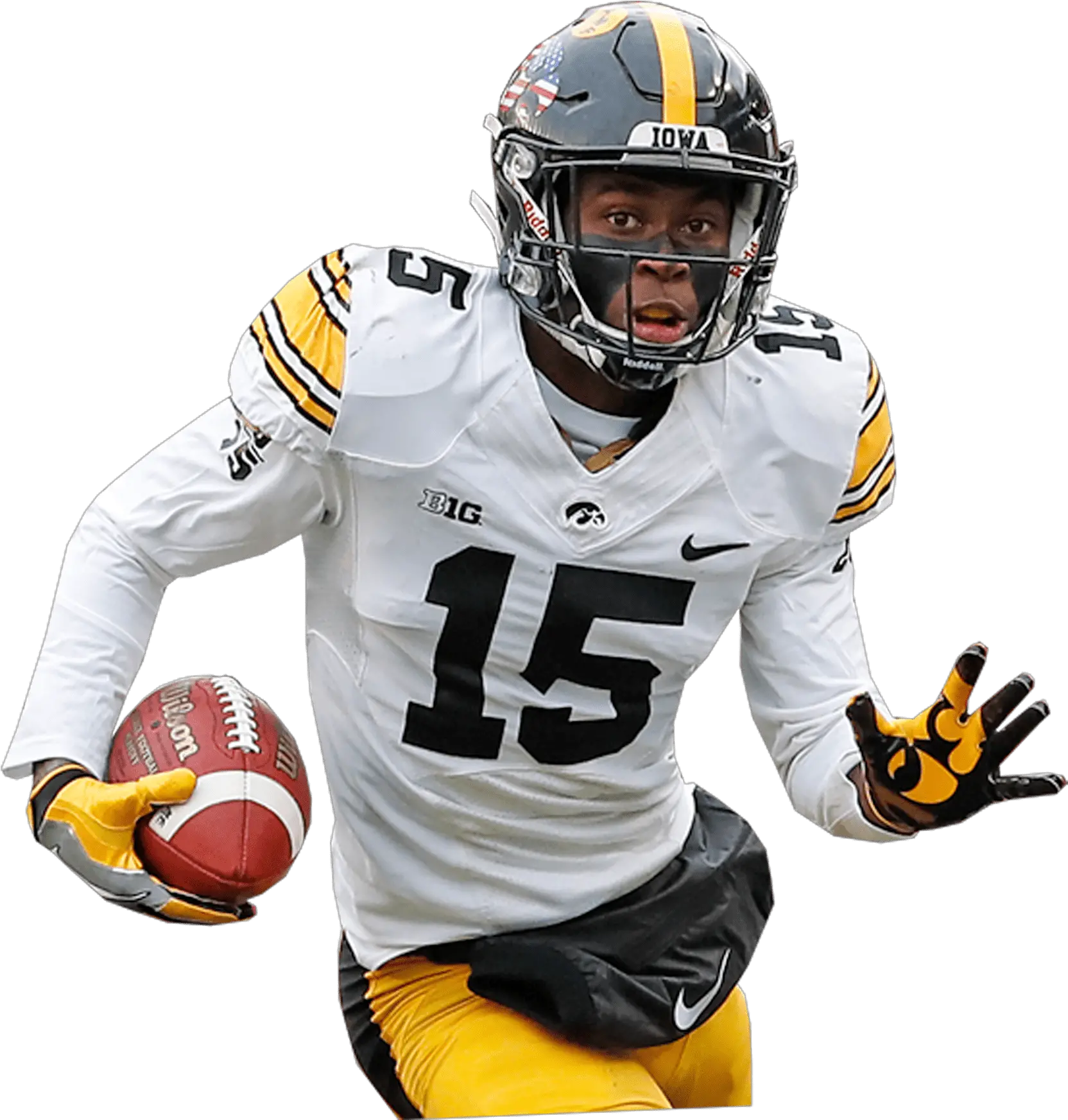 Iowa Hawkeyes Logo Png University Of Iowa Hawkeyes Football Player Hawkeye Logo Png