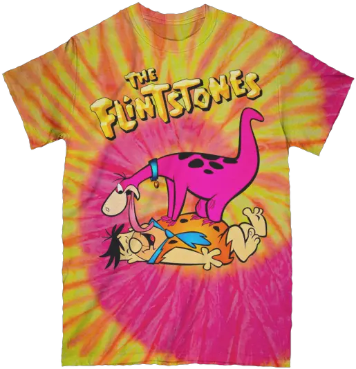 The Flintstones 90s Cartoon Network Boomerang Kids Tvshows Short Sleeve Png Boomerang From Cartoon Network Logo
