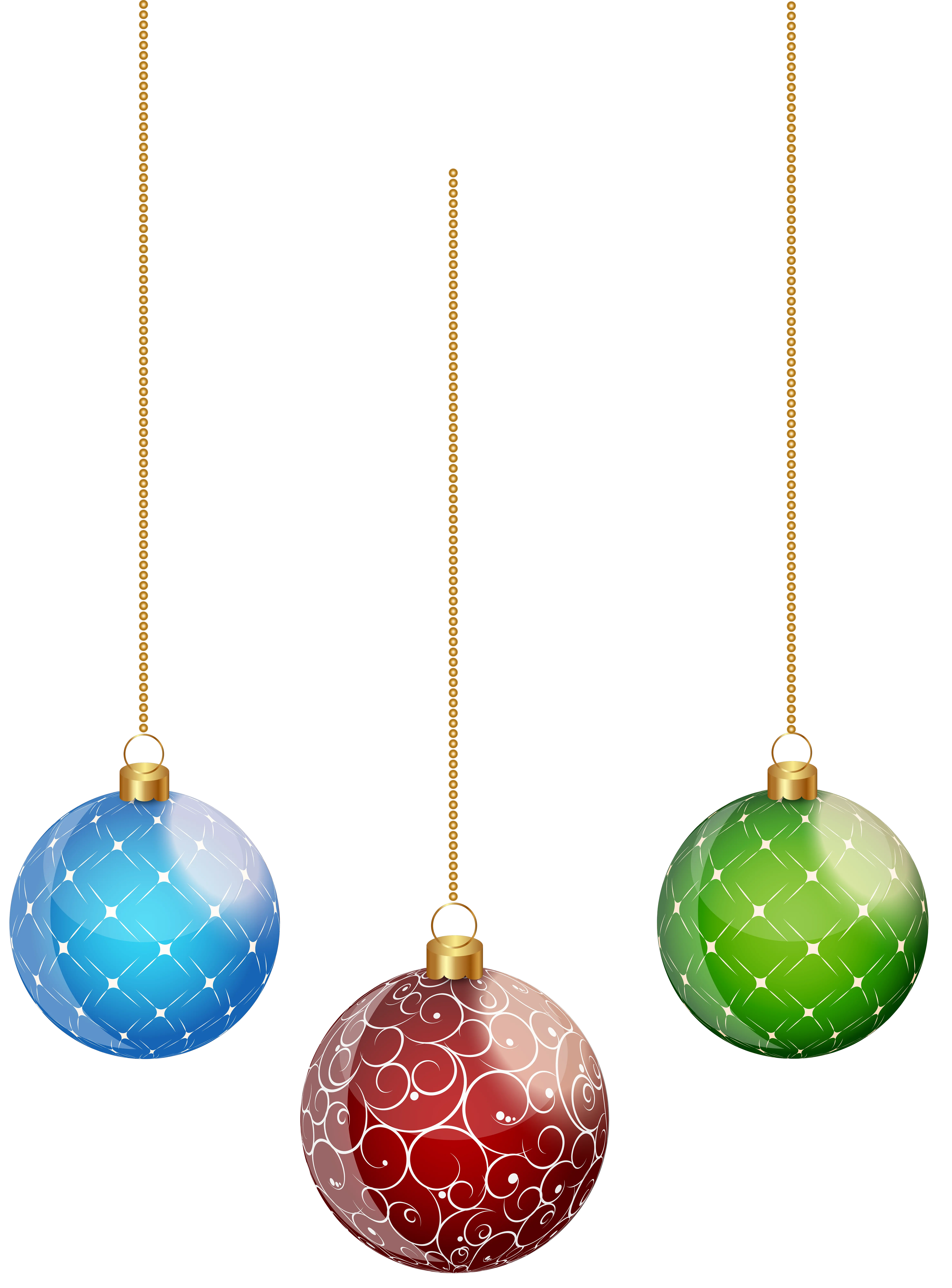 Hanging Christmas Ornaments Png Hanging Christmas Balls Hanging Transparent Christmas Balls Christmas Decorations Transparent Background png