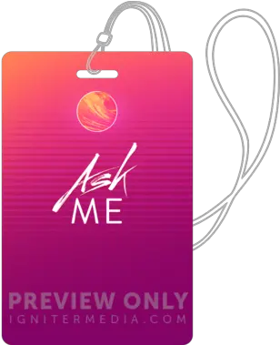 Summer Vaporwave Ask Me Printready Lanyard Badges Vertical Png Vaporwave Logo