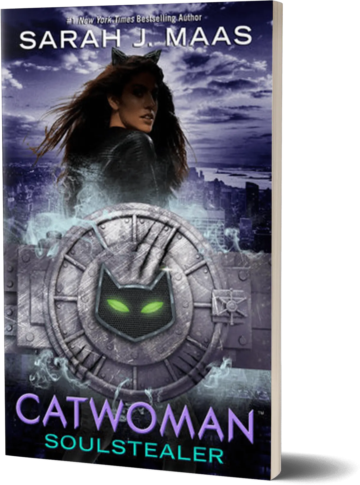 Book Review Catwoman Soulstealer By Sarah J Maas Dc Catwoman Soulstealer Book Cover Png Synapsus Icon