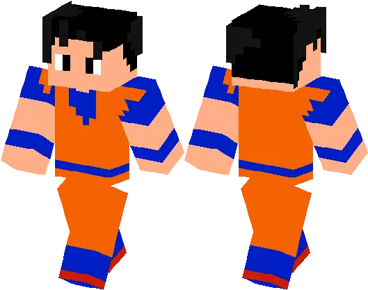 Dragonball Z Goku Minecraft Skin Hub Dragon Ball Z Goku Png Minecraft Dragonball Z Png