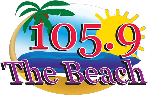 Listen To 1059 The Beach Live Radio For All Generations Graphic Design Png Beach Logo