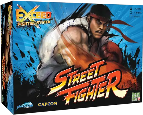 Exceed Street Fighter Ryu Edition Board Game U2013 Jasco Games Street Fighter 4 Png Ryu Transparent