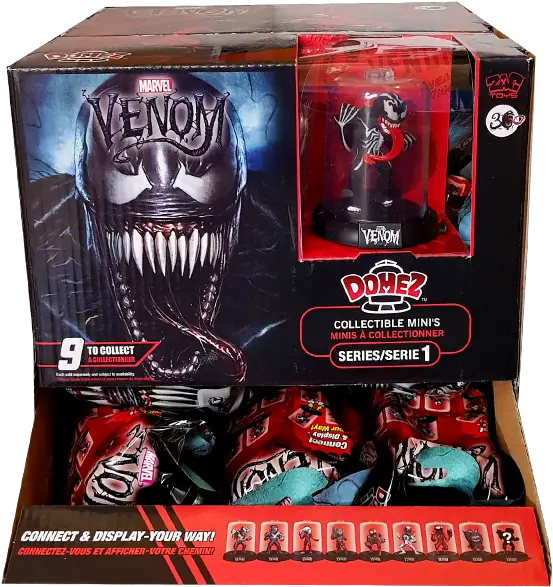 Venom Series 1 Domez Blind Bag Venom Domez Png Venom Transparent