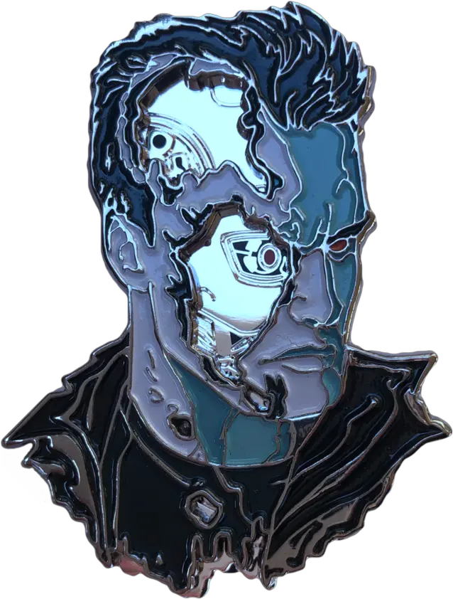T 800 Movie Poster Variant Terminator Enamel Pin Png Cyberdyne Logo