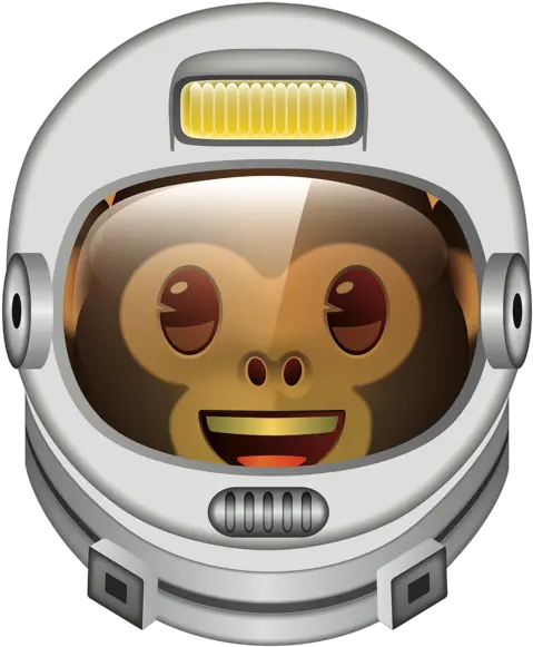 Emoji U2013 The Official Brand Monkey Astronaut Astronaut Monkey Emoji Png Monkey Emoji Png