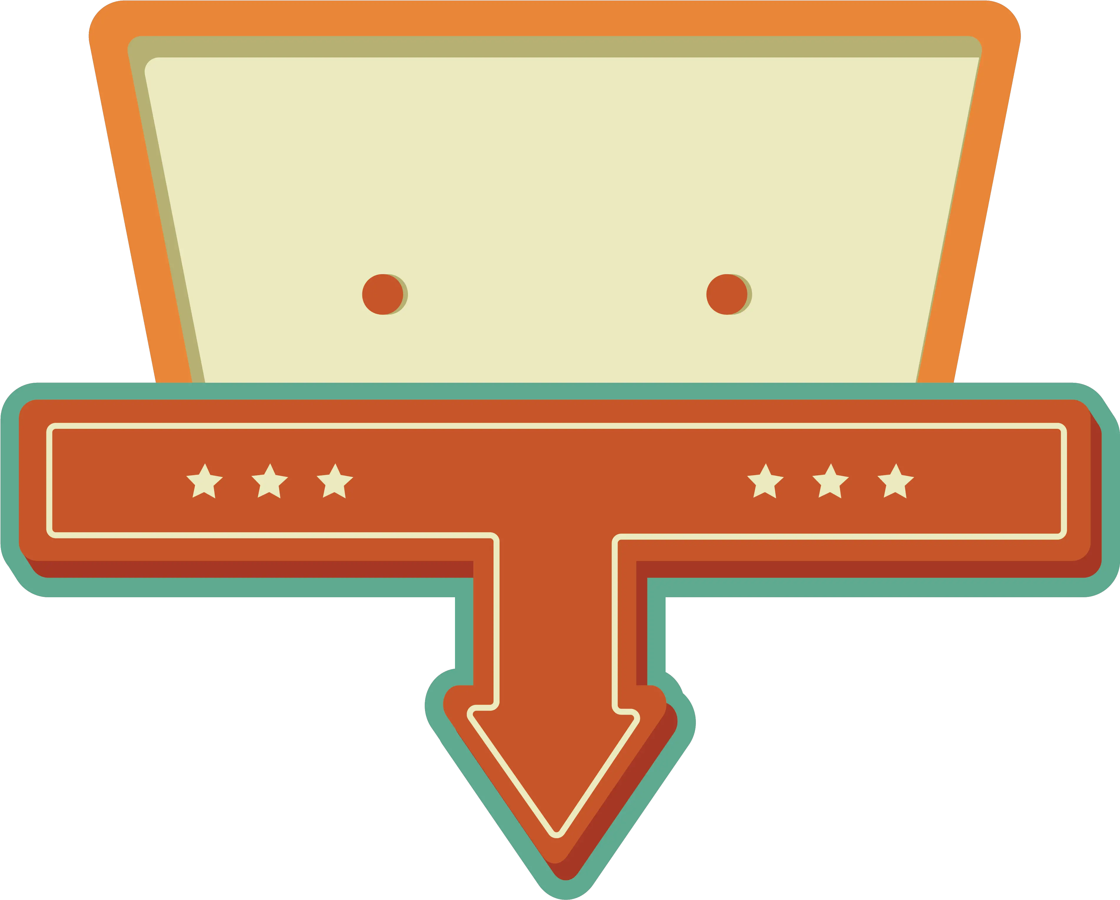 Download Hd Arrow Clip Art Heading Box Png Transparent Png Text Box With Arrow Arrow Clip Art Png png