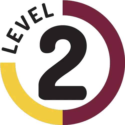 Level 2 Support Level 2 Button Png 500x500 Png Clipart Level Two Button Png