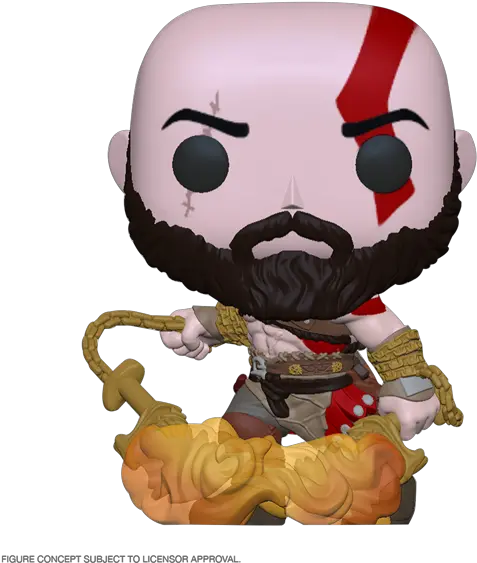 Blades Of Chaos Glow Vinyl Figure Funko Pop Ghost Of Tsushima Png God Of War Kratos Png