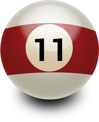 11 Ball Icon Billiard Ball 11 Png 8 Ball Png