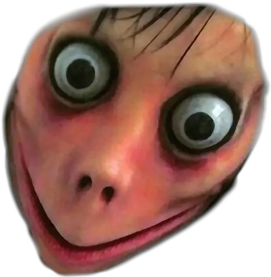 Download Momo Terror Horror Creepy Creepypasta Miedo Viral Momo Whatsapp Png Scary Png