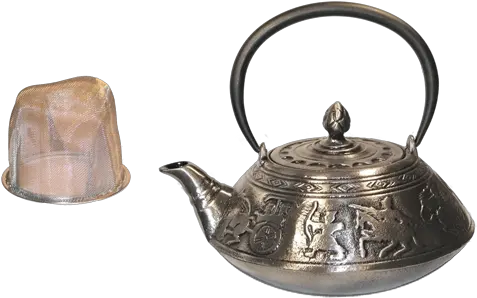 Silver Warriors Cast Iron Tetsubin Teapot 374 Fl Oz Antique Png Iron Warriors Icon