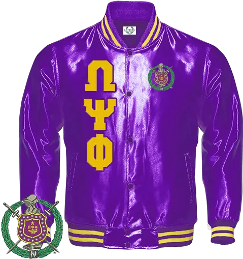 Download Omega Psi Phi Satin Baseball Bomber Jacket Divine Omega Psi Phi Shield Png Omega Psi Phi Png
