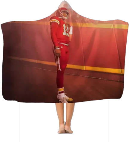 Believe Patrick Mahomes Kc Chiefs Premium Hooded Blanket Leather Png Patrick Mahomes Png