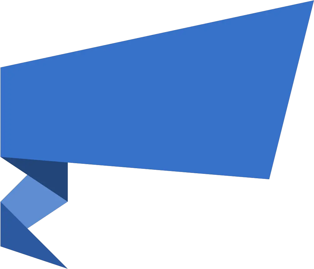 Blue Banner Transparent Vector Banner Shape Png Banner Transparent png
