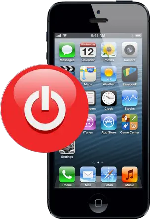 Iphone 5 Power Button Repair Iphone 5 Png Power Button Png