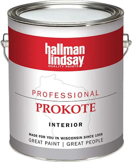 Prokote Zero Voc 264 Professional Latex Interior Flat Wall Paint Hallman Lindsay Png Paint Line Png