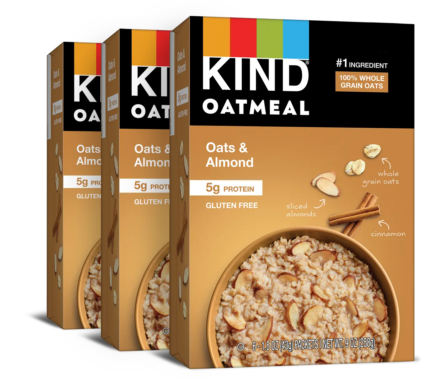 Oats U0026 Almond Kind Oatmeal Png Almond Png