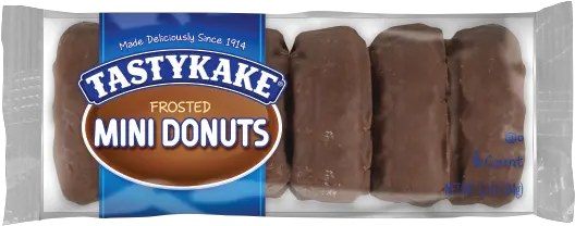 Frosted Mini Donuts U2014 Tastykake Chocolate Pecan Swirls Png Donuts Png