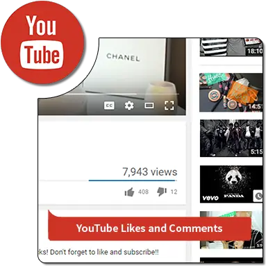 Buy Youtube Likes And Comments Boost Followers Png Like Transparent