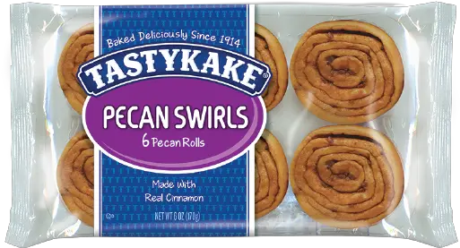 Pecan Swirls U2014 Tastykake Pecan Rolls Tasty Cake Png Png Swirls