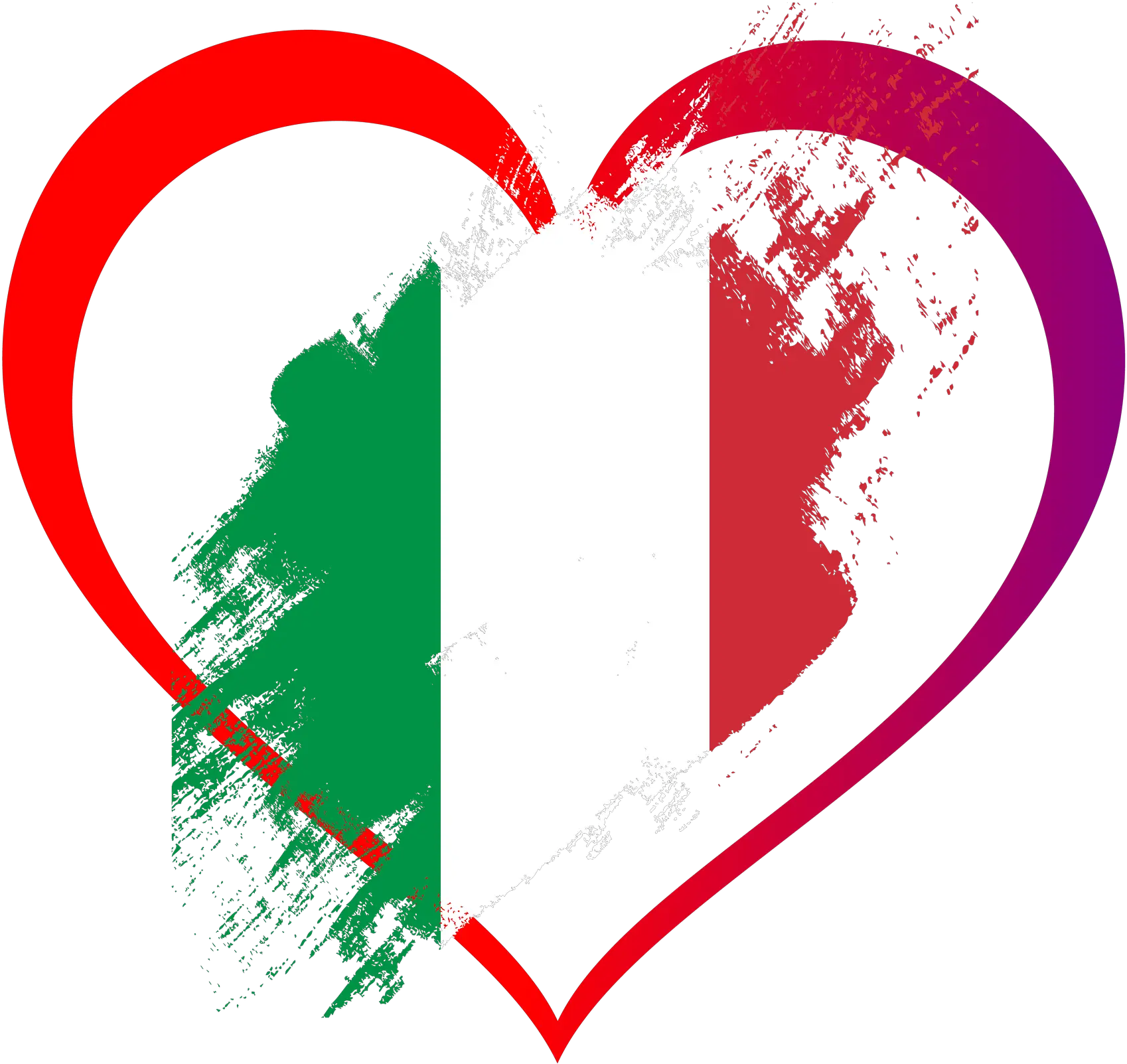 Made In Italy Png File Spain Flag Heart Italy Png