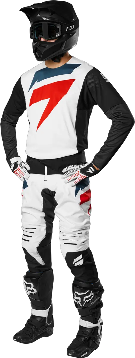 2019 Shift Mx Black Label Mainline Motocross Kit Combo White Png Icon Wireform Jacket