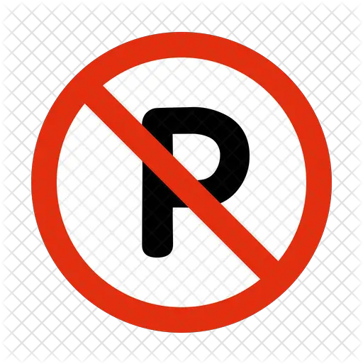 Dont Parking Icon Of Flat Style Number Png Parking Png