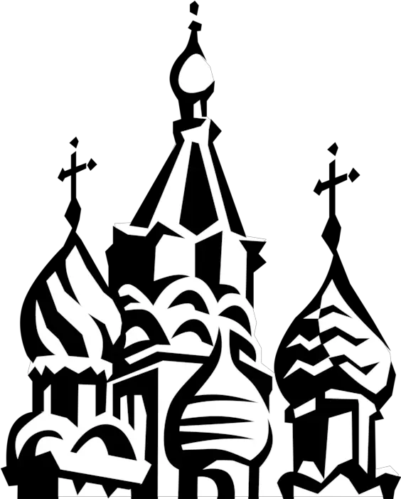 St Basil S Cathedral Russian Buildings Clipart Full Size Png Vector St Cathedral St Patrick Orthodox Icon