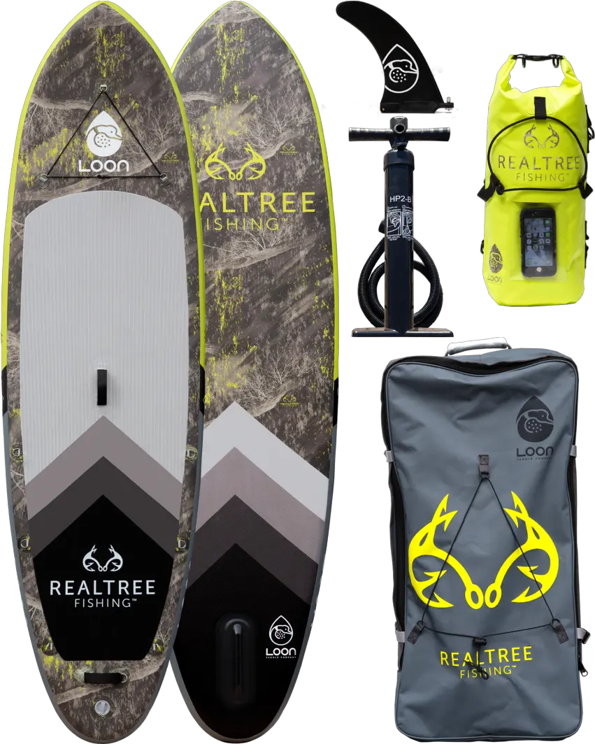 Loon Paddle Company Realtree Inflatable Boards And Feather Light Inflatable Paddle Board Png Loon Icon