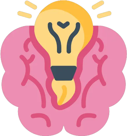 Creative Design Brain Light Lightbulb Idea Brainstorm Idea Png Brainstorm Icon