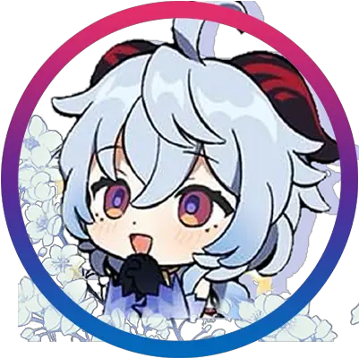 E Genshin Stickers Png Sakuya Izayoi Icon