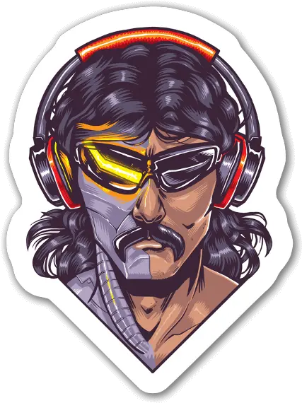Dr Dr Disrespect Drawing Png Dr Disrespect Png