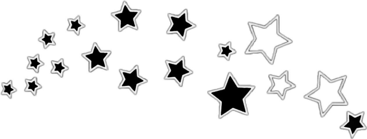 Stencil De Estrellas Clipart Full Size Clipart 3444467 Paper Png Estrella Png