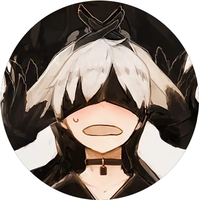 Icons Desu Close Lewd 2b Png Nier Automata Logo Png