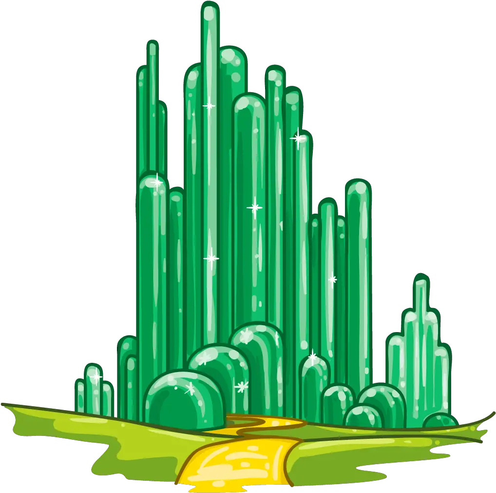 Pathway Clipart Yellow Brick Road Emerald City Wizard Of Oz Clipart Png Yellow Brick Road Png