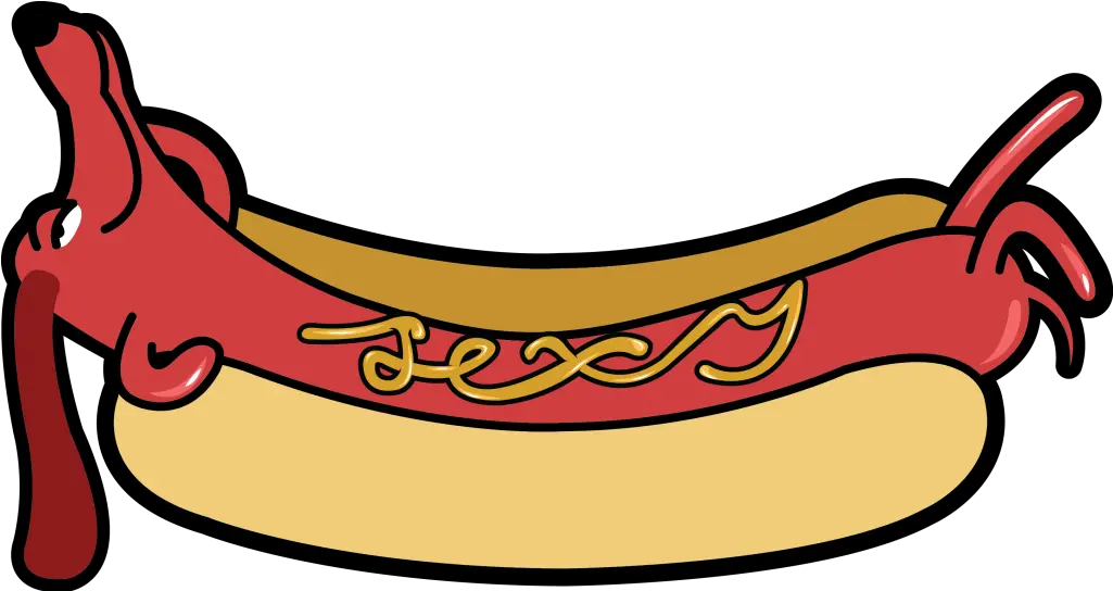 Hot Dog Clip Art Hot Dog Dog Png 1024x543 Png Clipart Dog Hot Dog Png Hot Dogs Png png