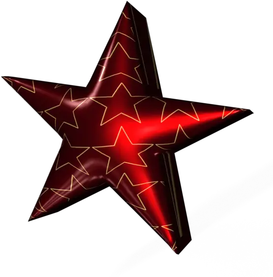 3d Christmas Star 3d Star Png File 3d Star Png