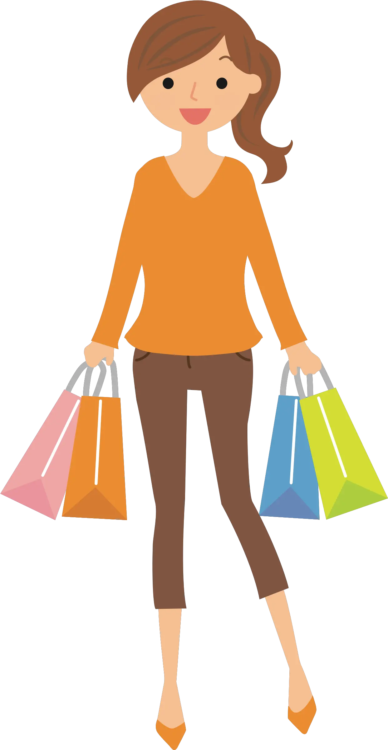 Shop Clipart Woman Woman Shopping Clipart Png Woman Clipart Png png