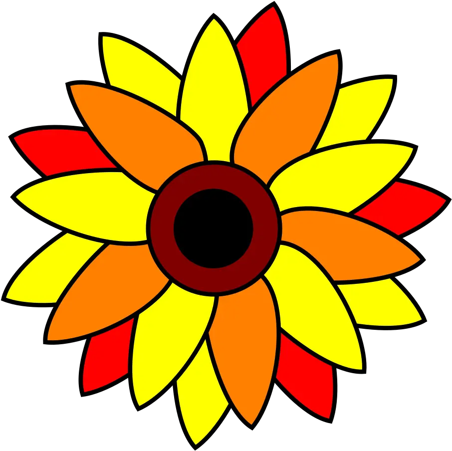 Sunflower Tatto Png Svg Clip Art For Web Download Clip Sunflower Clip Art Tatto Png
