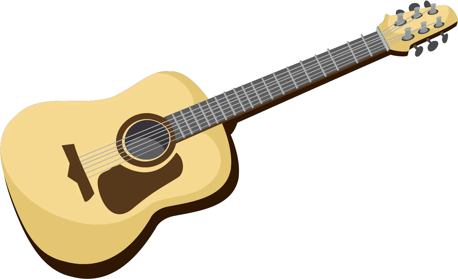 Download Ukulele Vector Acoustic Guitar Neck Acoustic Maybach Junior Double Cut Png Ukulele Png